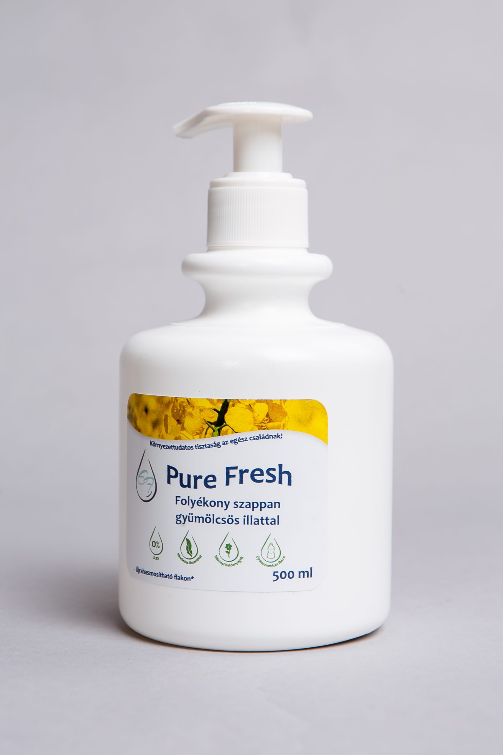 Pure Fresh Folyékony szappan - 500ml adagolóval